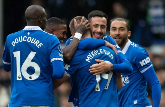 Everton’s season simulated after PL points deduction to see if they survive
