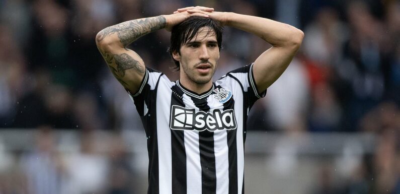 FA probe into whether Tonali broke betting rules after Newcastle move