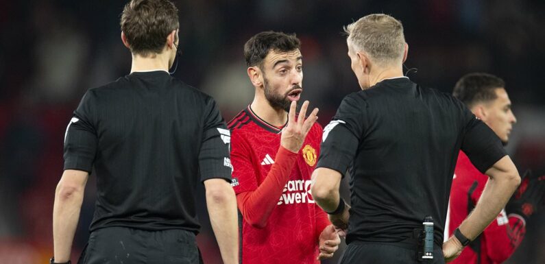 Football's lawmakers considering trials to reduce abuse of referees