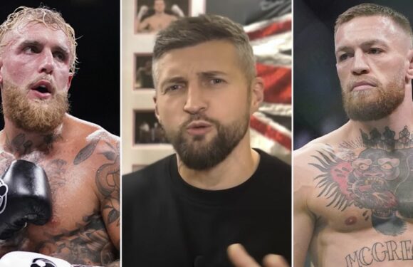 Froch predicts Jake Paul vs Conor McGregor with ‘can’t fight for toffee’ jibe