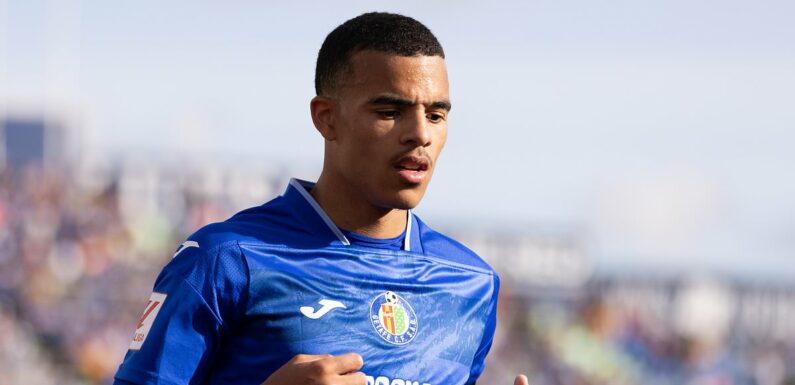 Greenwood stars for Getafe in 12-0 Copa Del Rey win