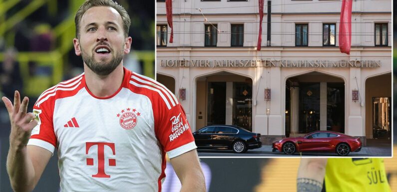 Harry Kane’s plush £10k-a-night Munich hotel with state-of-the-art facilities