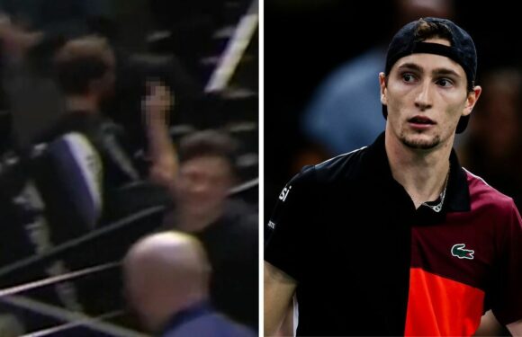 Humbert defends Paris Masters crowd after Medvedev ‘gave fans middle finger’