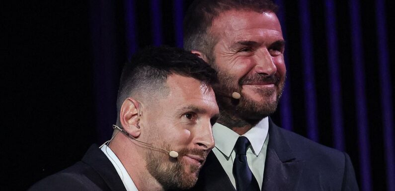 Inside David Beckham and Lionel Messi's bromance in Miami