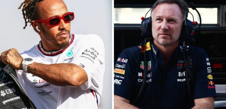 Johnny Herbert picks sides in Lewis Hamilton and Horner row – ‘Don’t listen’
