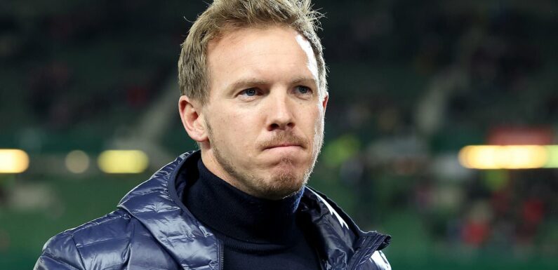 Julian Nagelsmann is accused of telling Kevin Trapp to FEIGN INJURY