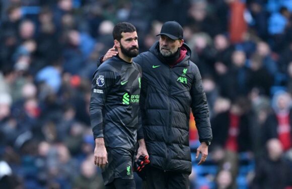 Jurgen Klopp offers mixed update on Alisson and Diogo Jota injuries