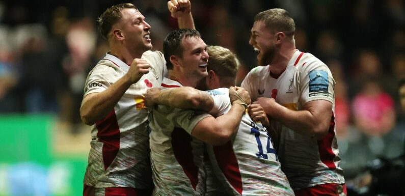 Leicester 25-29 Harlequins: Tigers too tame but visitors move top