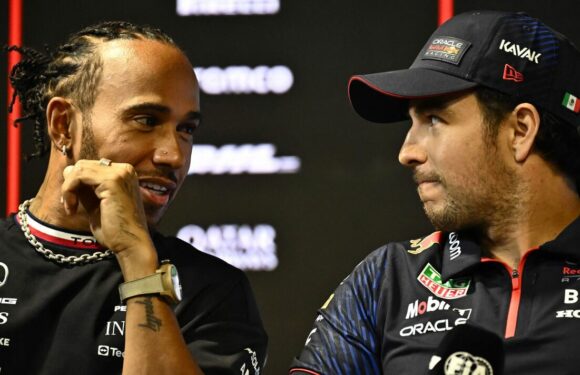 Lewis Hamilton ramps up pressure on Sergio Perez and Toto Wolff will approve