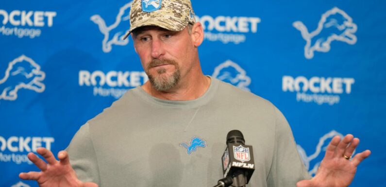 Lions HC Dan Campbell on fourth down calls: 'Just wear a diaper before some of these games'