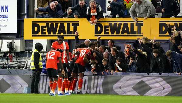 Liverpool turn up the heat on Luton Town after fans