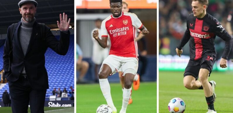 Man Utd want four signings, Arsenal midfield overhaul, Liverpool snub