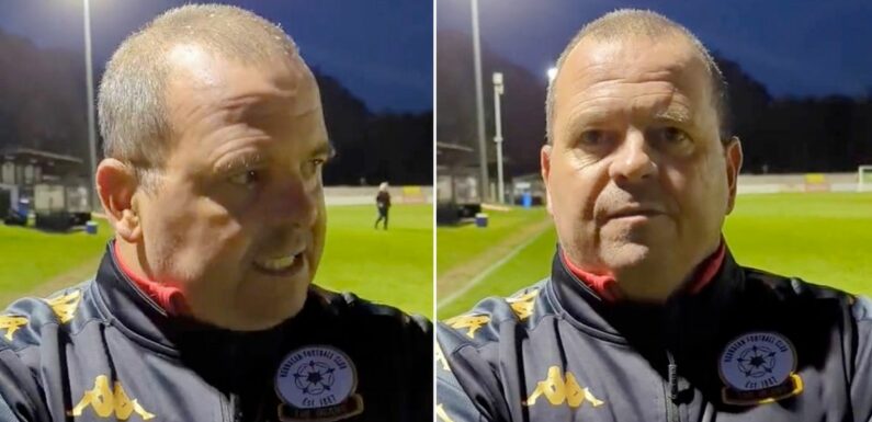 Non-league manager calls own players ‘bunch of losers’ in sensational interview