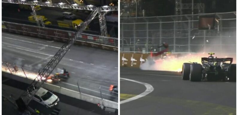 Norris sent to hospital after horror Las Vegas GP crash that made ‘camera shake’