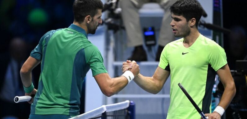 Novak Djokovic fires very early Australian Open message to Carlos Alcaraz