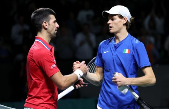 Novak Djokovic ‘surprised by Jannik Sinner’ as Serb reacts to Davis Cup defeat