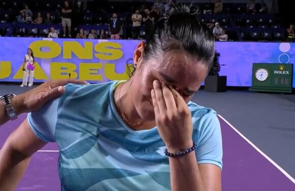 Ons Jabeur breaks down in tears after victory over Marketa Vondrousova