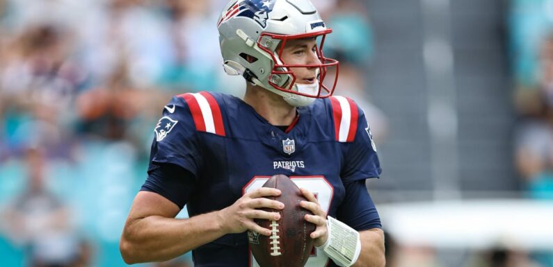 Patriots QB Mac Jones says 'we'll see' if he starts Sunday vs. Giants