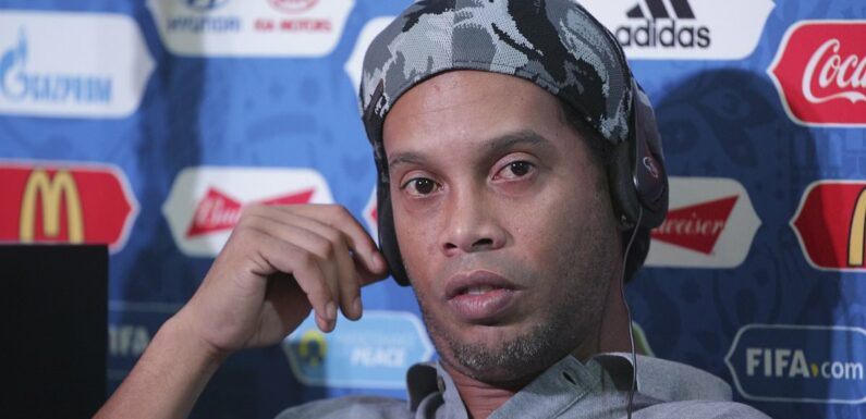 Ronaldinho 'is facing the seizure of two properties in Brazil'