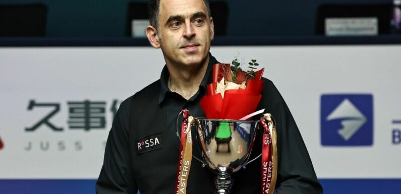 Ronnie O’Sullivan is a tortured soul who needs 8th title for the man he idolises
