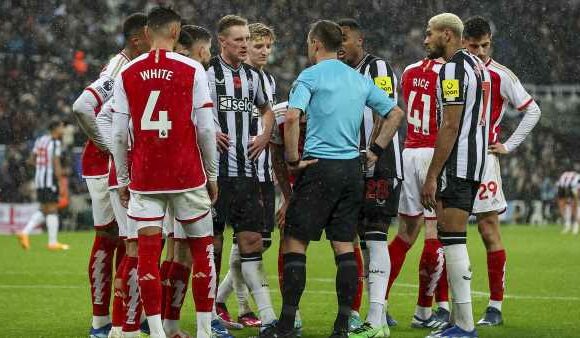 SIXTY-ONE Premier League players booked for dissent this season