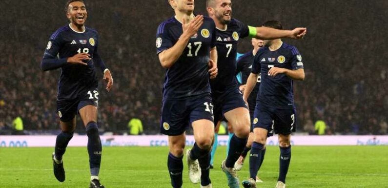 Scotland sign off successful Euro 2024 qualifying campaign with six-goal thriller