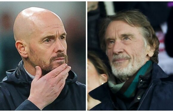 Sir Jim Ratcliffe ‘stance’ on Ten Hag sack as new Man Utd chief angry over deals
