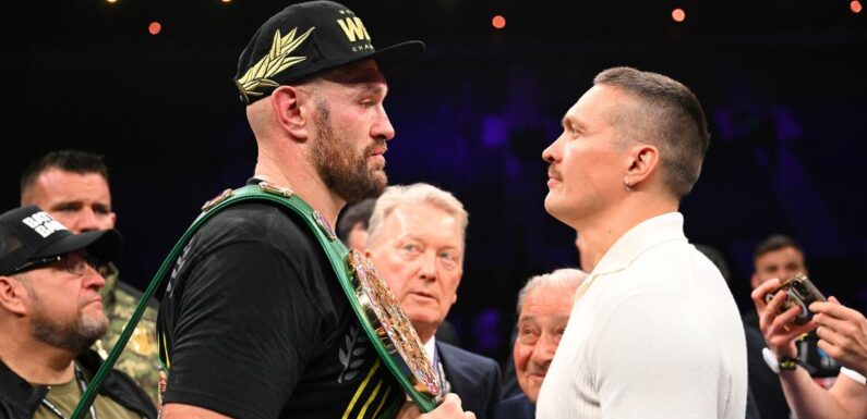 Tyson Fury vs Oleksandr Usyk date confirmed in ultimate heavyweight bout