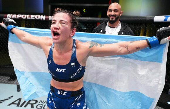 UFC star Ailin Perez makes OnlyFans account free after her Vegas win