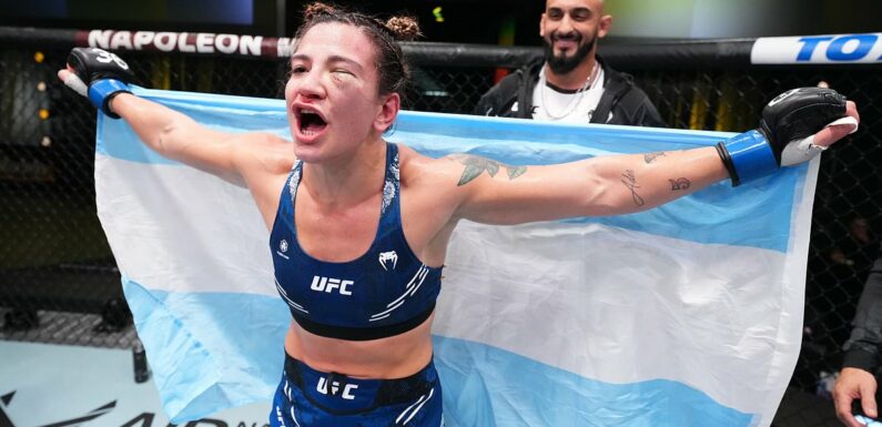 UFC star Ailin Perez makes OnlyFans account free after her Vegas win