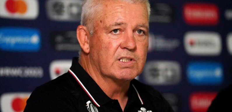 Warren Gatland asks for patience as Wales build new generation of players