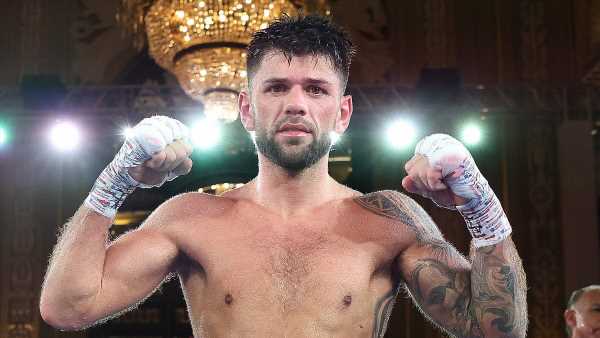 Welsh boxer Joe Cordina, 31, retains IBF super featherweight title