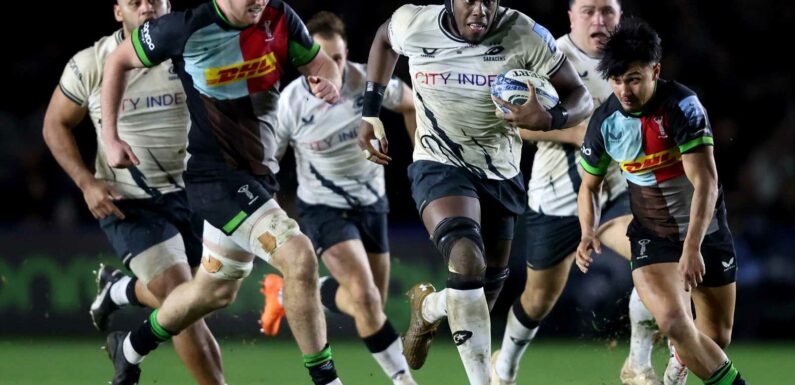 ‘He is back’: Maro Itoje excels as Saracens show their strength in win over Harlequins