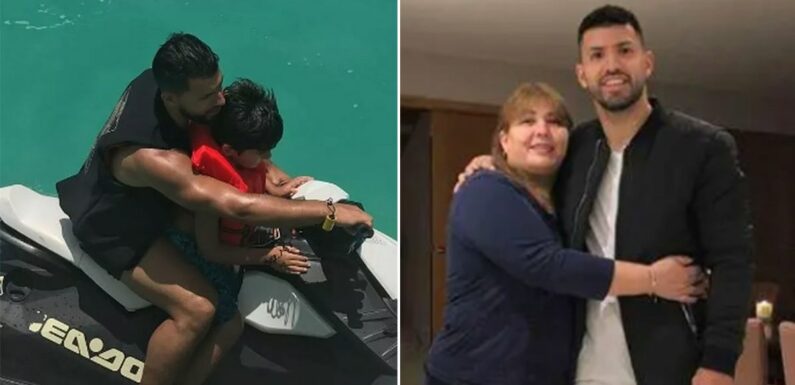 Aguero’s mum in tears amid reports Man City icon ‘hospitalised in jet ski crash’