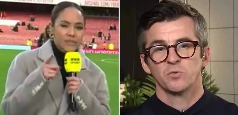 Alex Scott sends pointed message to Joey Barton live on TV after Twitter tirades