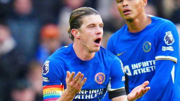 Chelsea fans fume at captain Conor Gallagher for his sending off