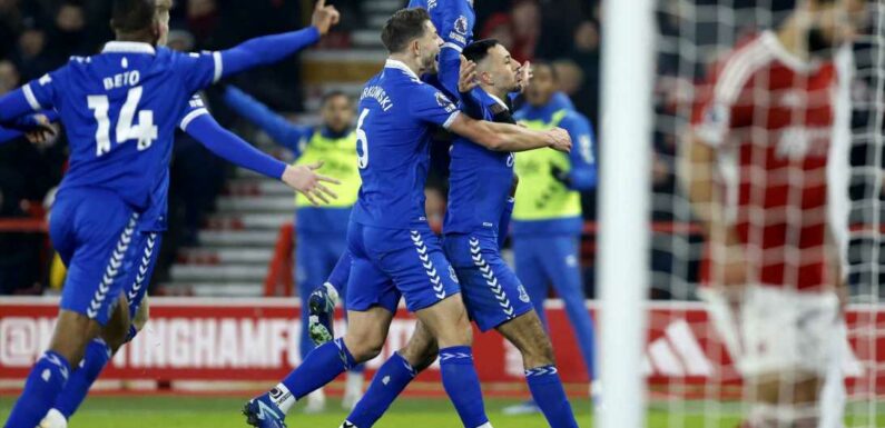 Dwight McNeil fires Everton to morale-boosting win at Nottingham Forest