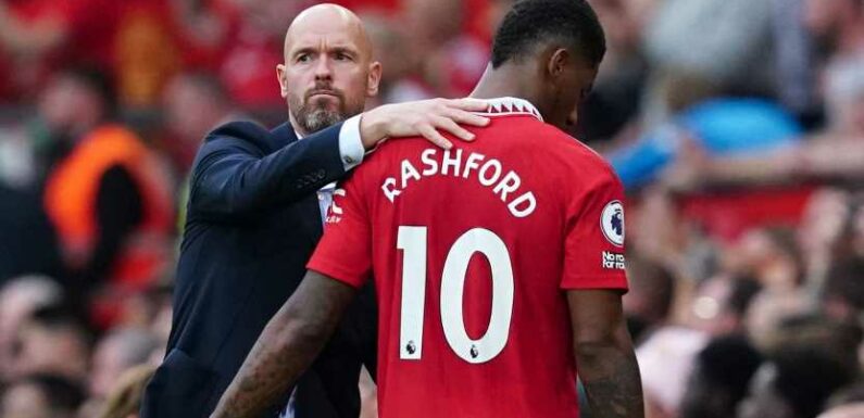 Erik ten Hag sends Marcus Rashford a message for route back into Manchester United team