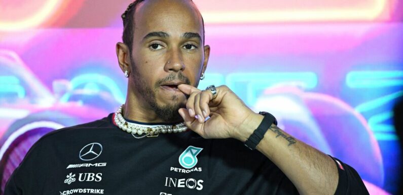 F1 movie with Lewis Hamilton as producer ‘scraps all footage’ wasting £14m