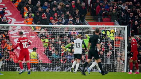 Fans hail Liverpool's Mac Allister for scoring 'goal of the season'