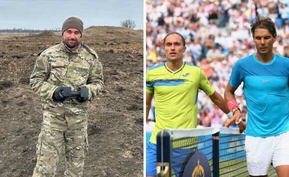 ‘I beat Rafael Nadal in England and now I fight on the front line in Ukraine’