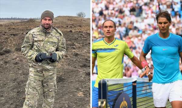 ‘I beat Rafael Nadal in England and now I fight on the front line in Ukraine’