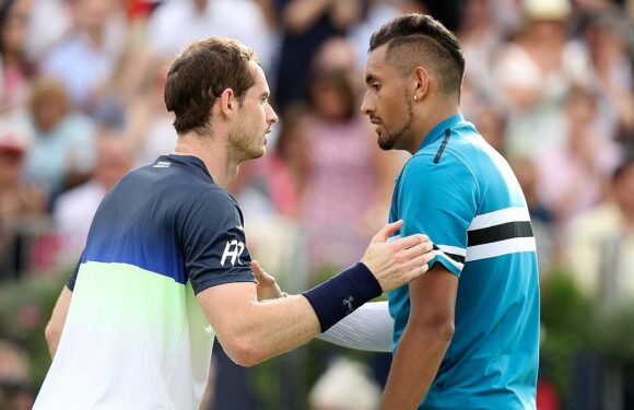 Kyrgios thanks Murray for 'spotting signs of self harm' in dark times