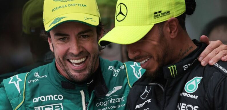 Lewis Hamilton risks reigniting Fernando Alonso feud with cheap ‘copy’ remark