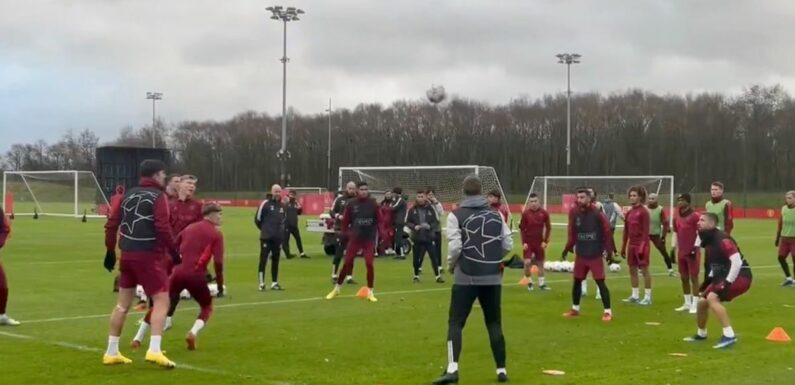 Man Utd fans catch glimpse of first-team training and say ‘that explains a lot’