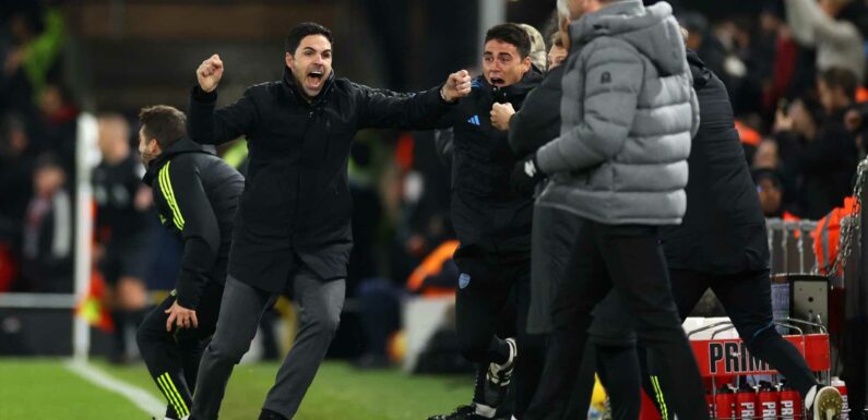 Mikel Arteta will continue to show emotion on touchline despite ban