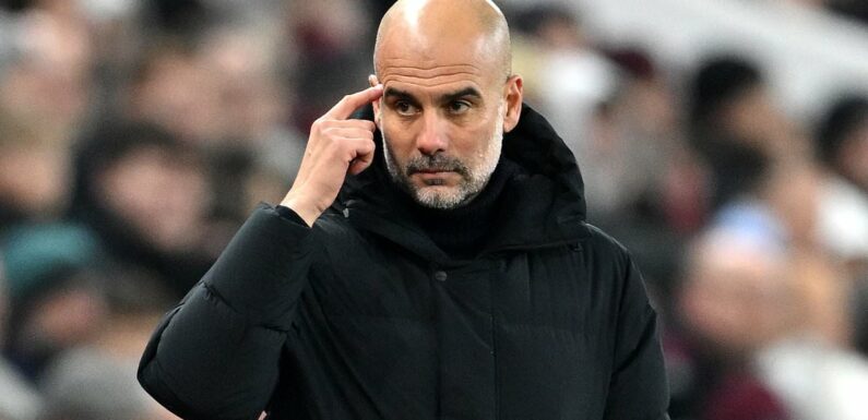 Pep Guardiola admits he needs to adapt his plans to help Man City