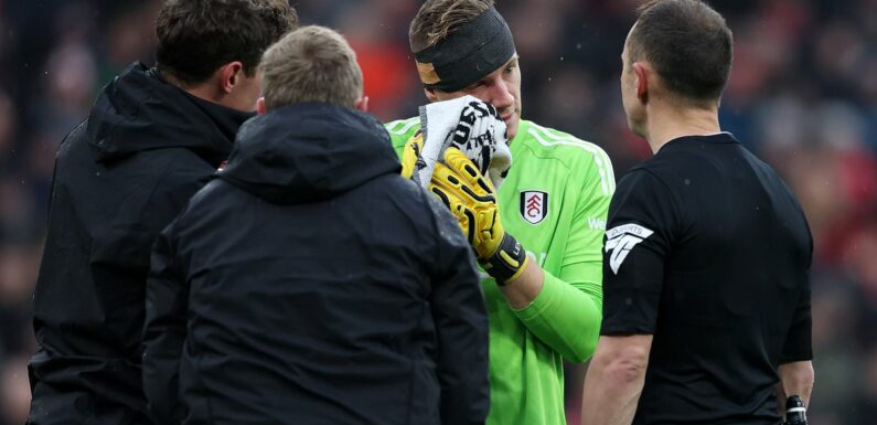 Premier League fans in shock as Leno is ALLOWED to play through injury