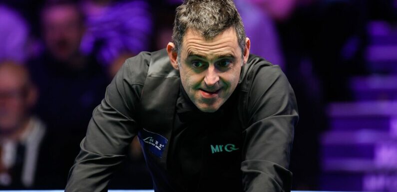 Ronnie O’Sullivan warned over a ‘one-off quickie’ by Barry Hearn