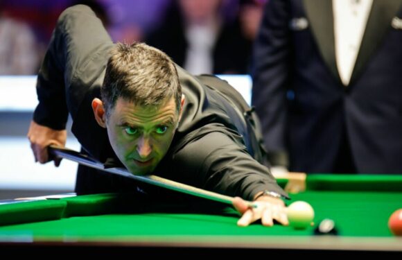 Snooker scores and UK Championship updates with Ronnie O’Sullivan in action